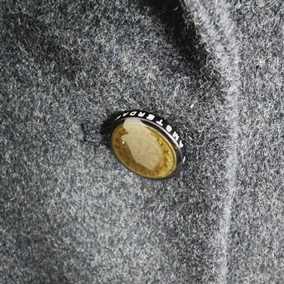 NEW Scotch & Soda Single Breasted Mid Length Wool Blend Coat - Picture 8 of 12